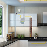 Household combustible gas detector/gas alarm